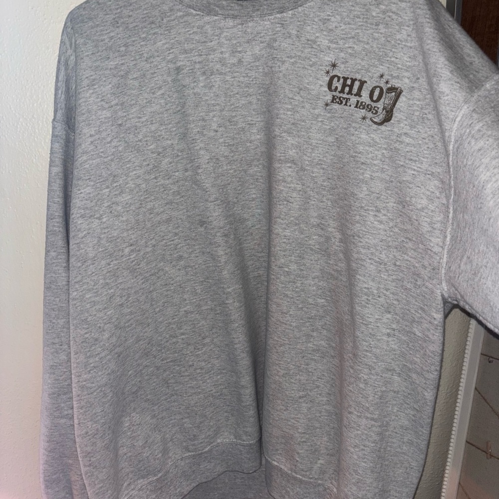 Gray Chi O Sweatshirt